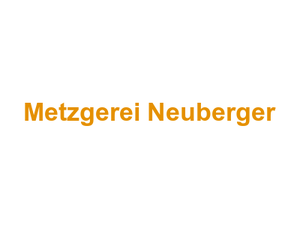 Metzgerei Neuberger Logo