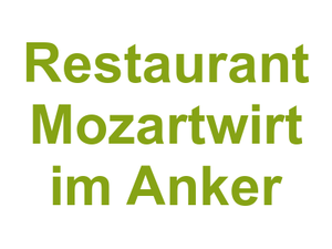 Restaurant Mozartwirt im Anker Logo