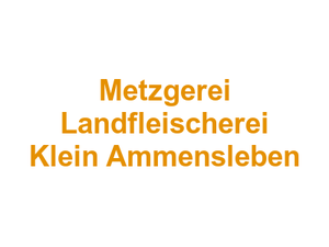 Metzgerei Landfleischerei Klein Ammensleben Logo