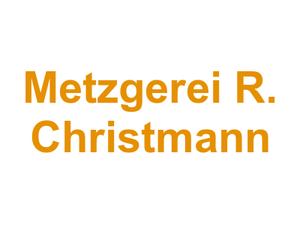 Metzgerei R. Christmann Logo
