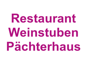 Restaurant Weinstuben Pächterhaus Logo