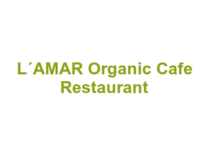 L´AMAR Organic Cafe Restaurant Logo