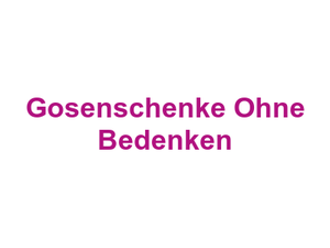 Gosenschenke Ohne Bedenken Logo