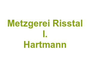 Metzgerei Risstal  I. Hartmann Logo