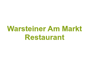 Warsteiner Am Markt Restaurant Logo