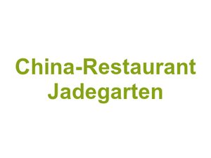 China-Restaurant Jadegarten Logo