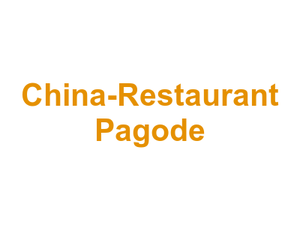 China-Restaurant Pagode Logo