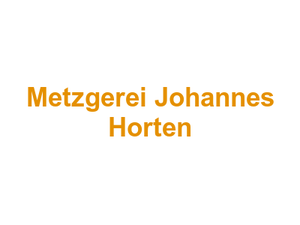 Metzgerei Johannes Horten Logo