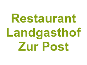 Restaurant Landgasthof Zur Post Logo