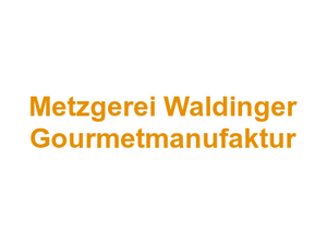 Metzgerei Waldinger Gourmetmanufaktur Logo