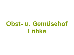 Obst- u. Gemüsehof Löbke Logo