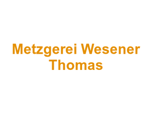 Metzgerei Wesener Thomas Logo