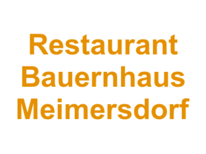 Restaurant Bauernhaus Meimersdorf Logo