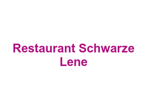 Restaurant Schwarze Lene Logo