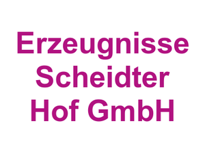 Metzgerei Landwirtschaftliche Erzeugnisse Scheidter Hof GmbH Logo