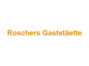 Roschers Gaststäette Logo