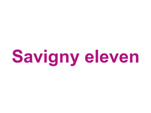 Savigny eleven Logo