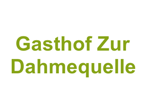 Gasthof Zur Dahmequelle Logo