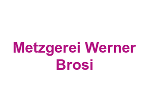 Metzgerei Werner Brosi Logo