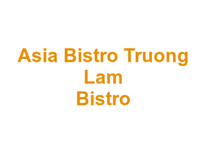 Asia Bistro Truong Lam Bistro Logo