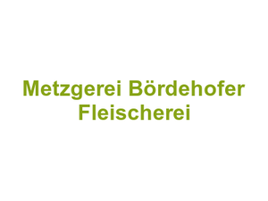 Metzgerei Bördehofer Fleischerei Logo