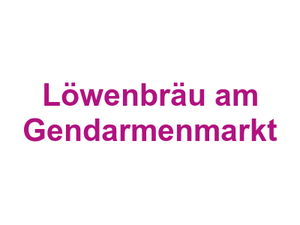 Löwenbräu am Gendarmenmarkt Logo