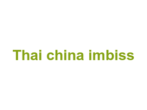 Thai china imbiss Logo