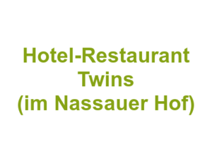 Hotel-Restaurant "Twins" (im Nassauer Hof) Logo