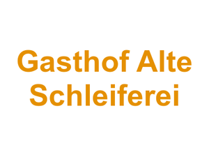 Gasthof Alte Schleiferei Logo