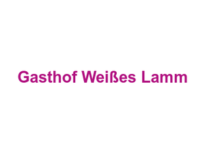 Gasthof Weißes Lamm Logo