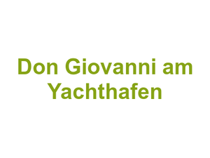 Don Giovanni am Yachthafen Logo
