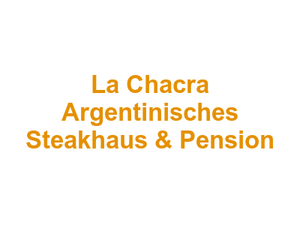 La Chacra Argentinisches Steakhaus & Pension Logo