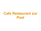 Cafe Restaurant zur Post Logo