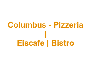 Columbus - Pizzeria | Eiscafe | Bistro Logo