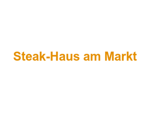 Steak-Haus am Markt Logo