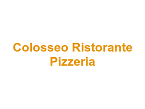 Colosseo Ristorante Pizzeria Logo