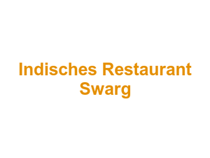 Indisches Restaurant Swarg Logo