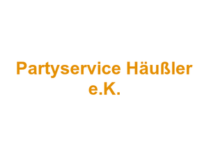 Metzgerei Land & Partyservice Häußler e.K. Logo