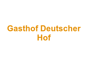 Gasthof Deutscher Hof Logo