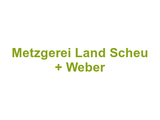 Metzgerei Land Scheu + Weber Logo