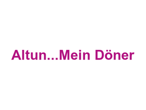 Altun...Mein Döner Logo