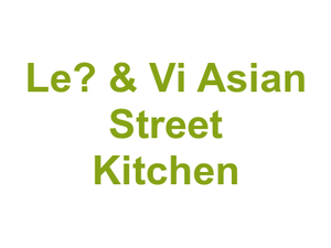 Lê & Vi Asian Street Kitchen Logo