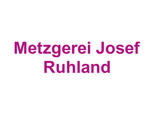 Metzgerei Josef Ruhland Logo