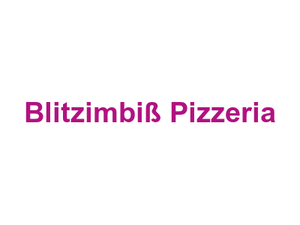 Blitzimbiß Pizzeria Logo