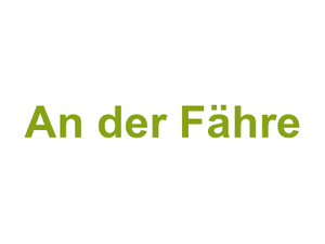 An der Fähre Logo