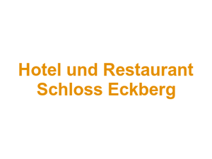 Hotel und Restaurant Schloss Eckberg Logo