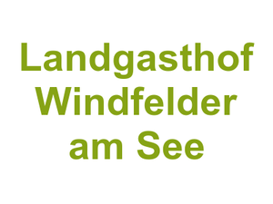 Landgasthof Windfelder am See Logo