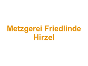Metzgerei Friedlinde Hirzel Logo