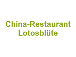 China-Restaurant Lotosblüte Logo