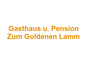 Gasthaus u. Pension Zum Goldenen Lamm Logo